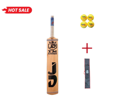 (Pack of 3) JD tm Edition Premium Cricket Bat